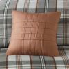 4 Piece Plaid Comforter Set