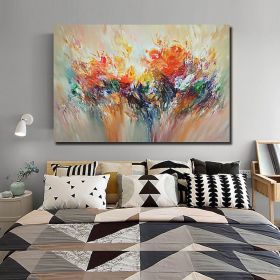 Oil Painting Handmade Hand Painted Wall Art Abstract Flower Landscape Home Decoration Corridor living room bedroom luxurious adornment painting (size: 150X220cm)