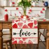 Home Decor Valentine's Day Printed Tablecloth