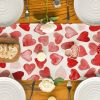 Home Decor Valentine's Day Printed Tablecloth