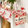 Home Decor Valentine's Day Printed Tablecloth