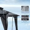 Double Roof Sunshade Gazebos (Powder Coated)-kk outdoor